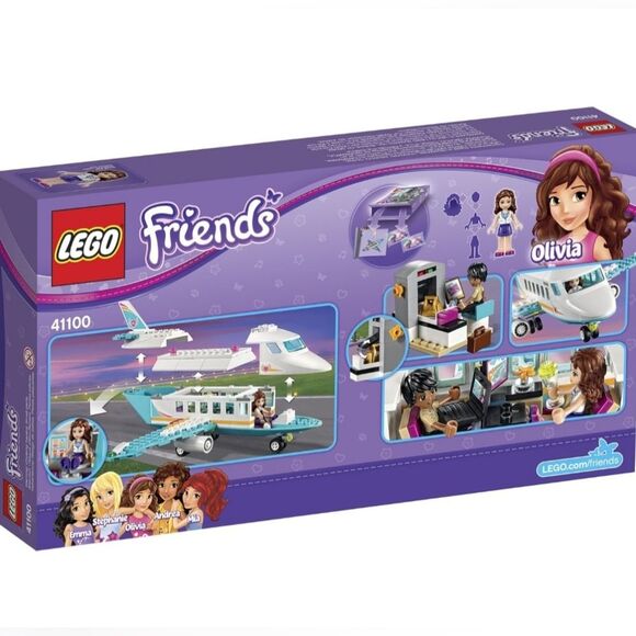 Lego Friends Heartlake Private Jet 41100, 230 pieces, ages 6-12 have book,no box - Picture 2 of 5